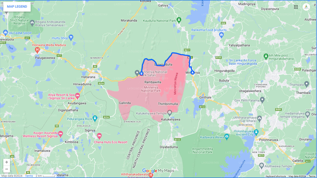 मिन्नेरिया से ग्रेट एलिफेंट गैदरिंग प्राइवेट सफारी