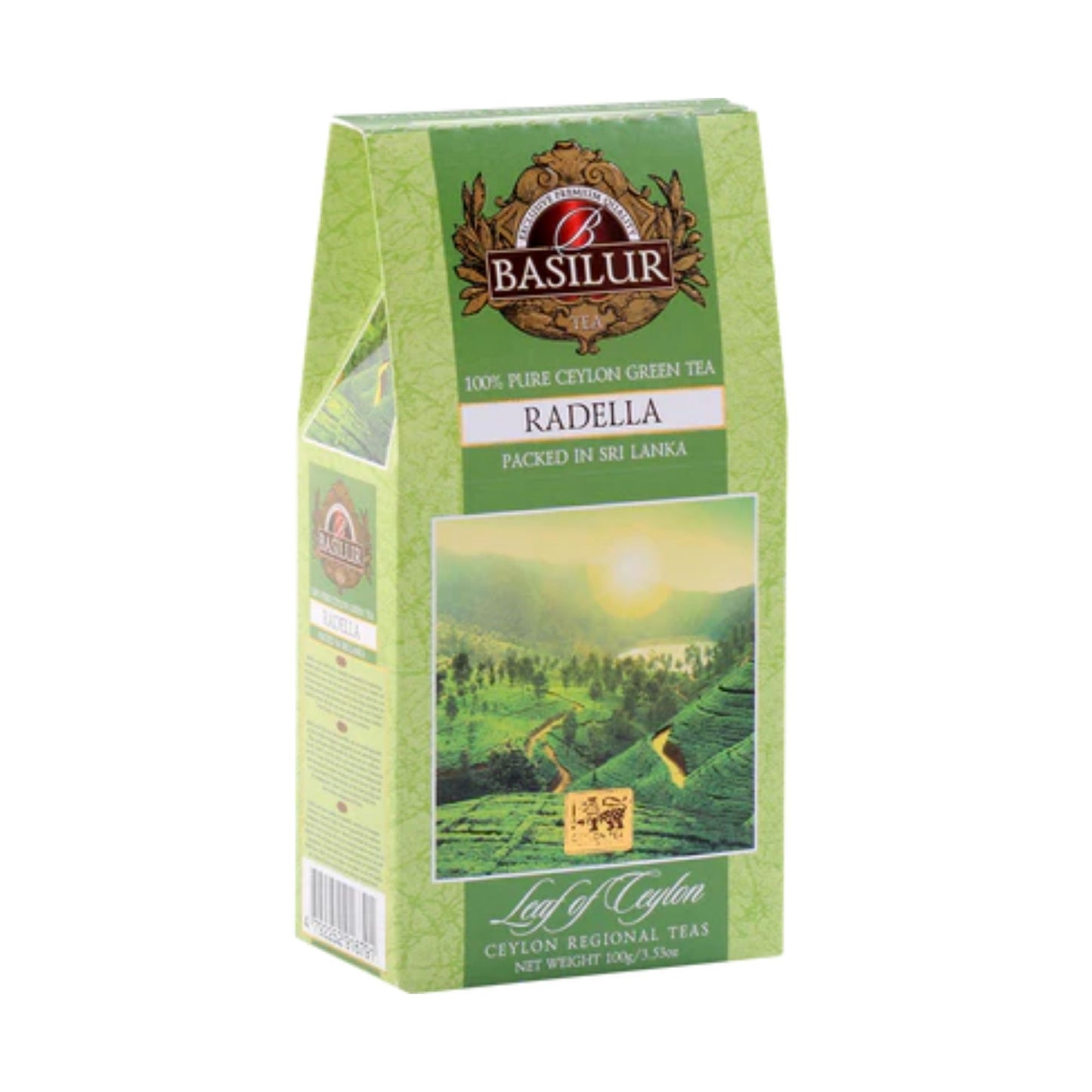 Basilur Leaf of Ceylon "Radella Green Tea" (100g)