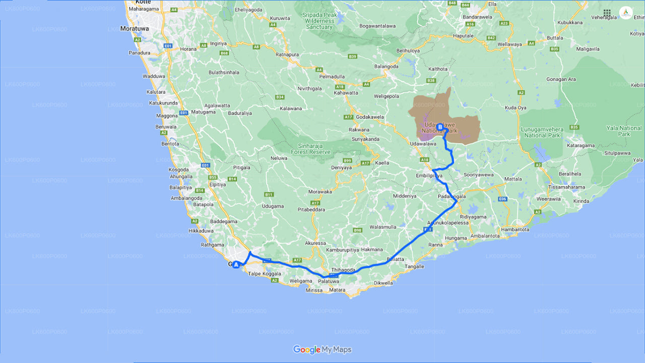गाले से उदावालावे राष्ट्रीय उद्यान सफारी