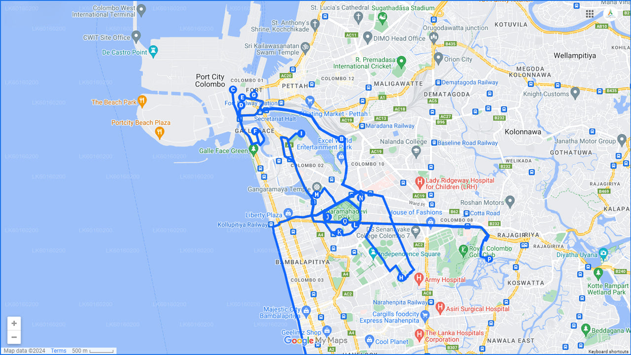 कलुतारा से कोलंबो शहर का दौरा