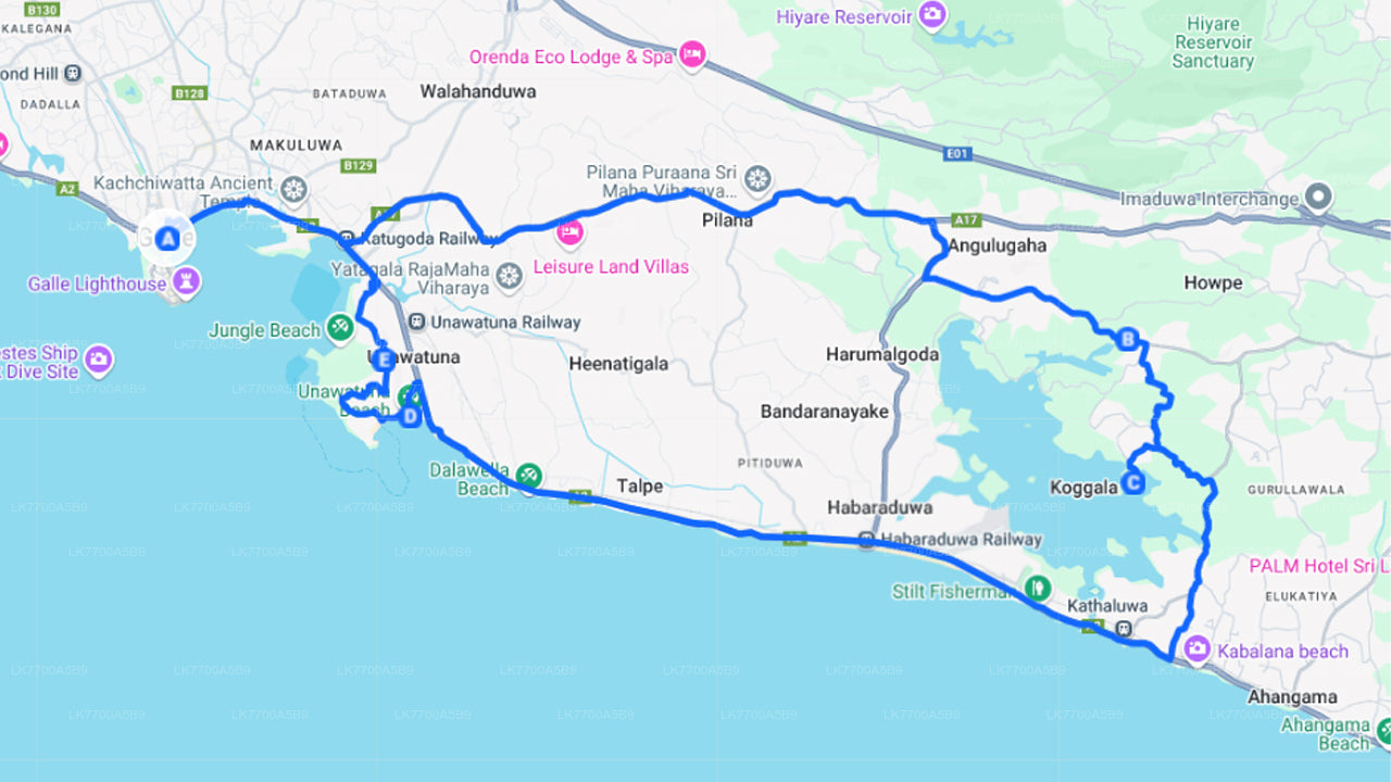 गैले से साइकिल से ग्रामीण इलाका