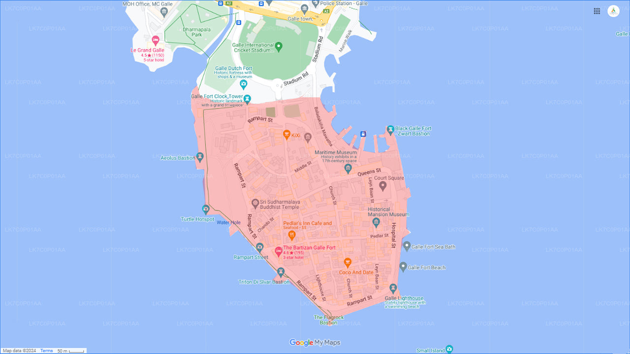 गैले फोर्ट स्ट्रीट फूड वॉक