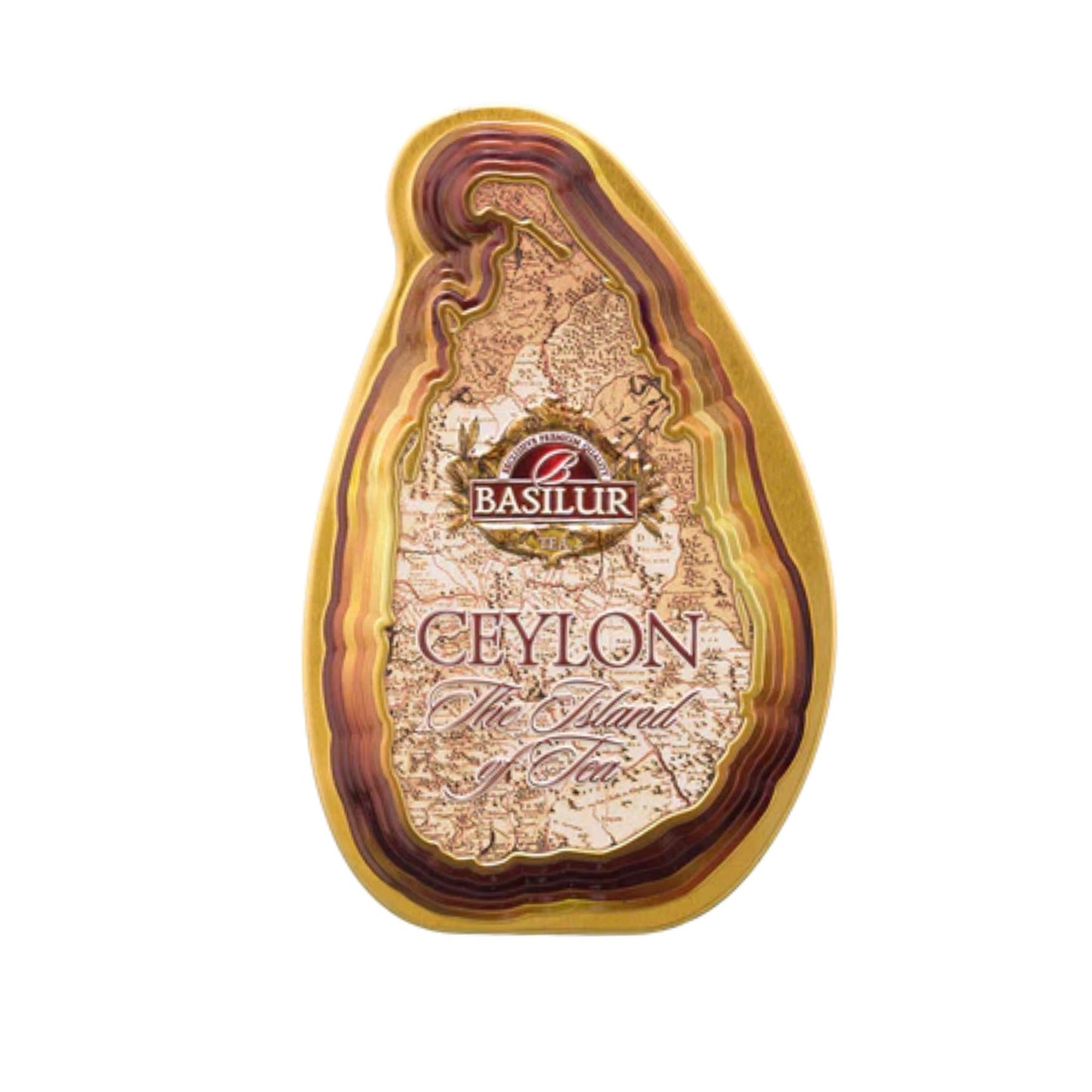 Basilur Island Of Tea Ceylon "Gold" Caddy (50g)