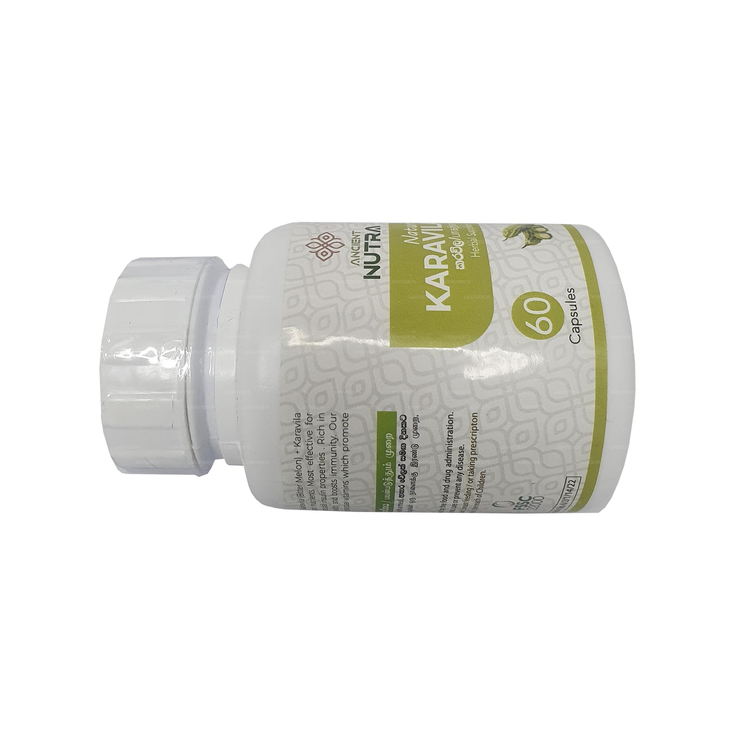 Ancient Nutra (Karavila) Bitter Melon (60 capsules)