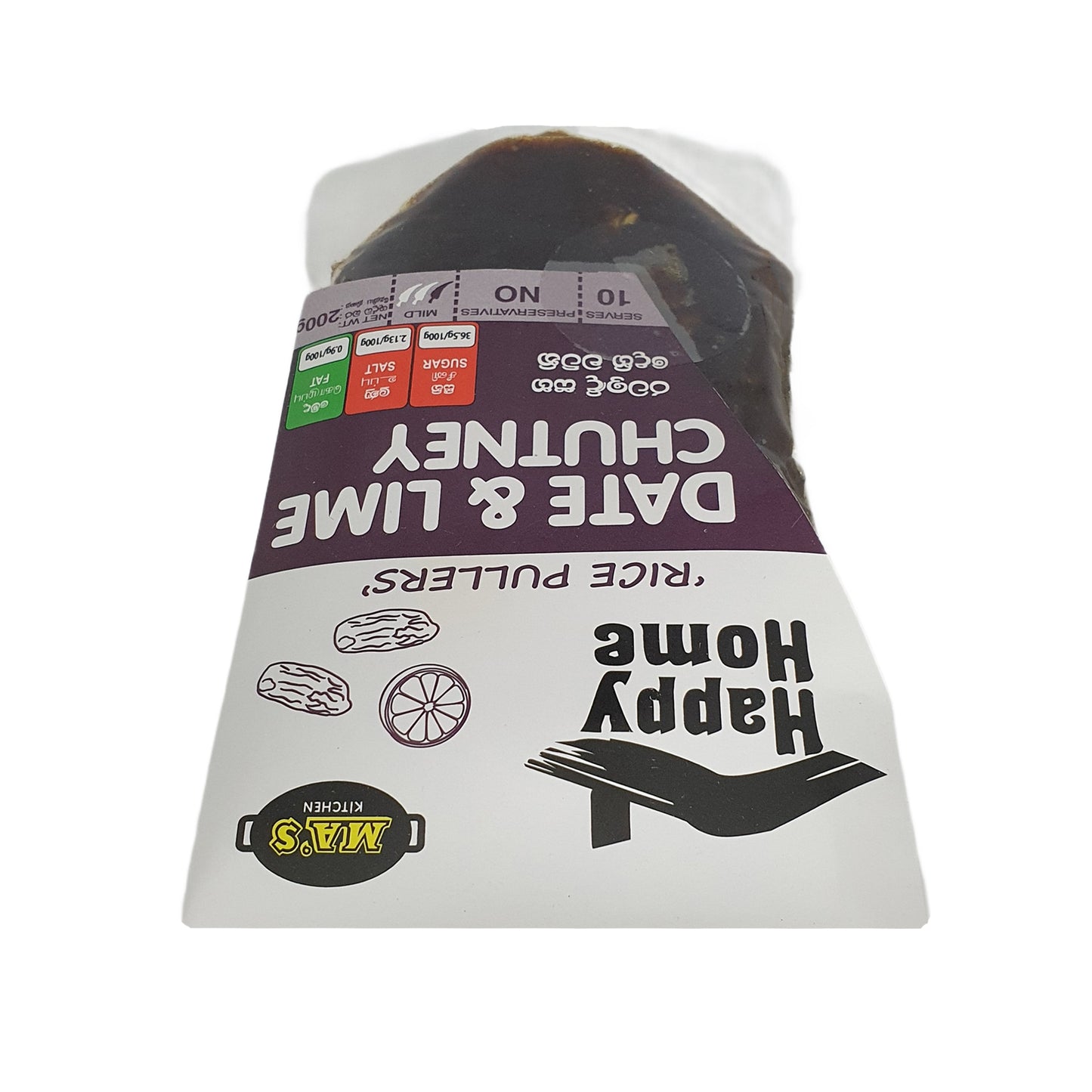 MA's Kitchen Date & Lime Chutney (200g)