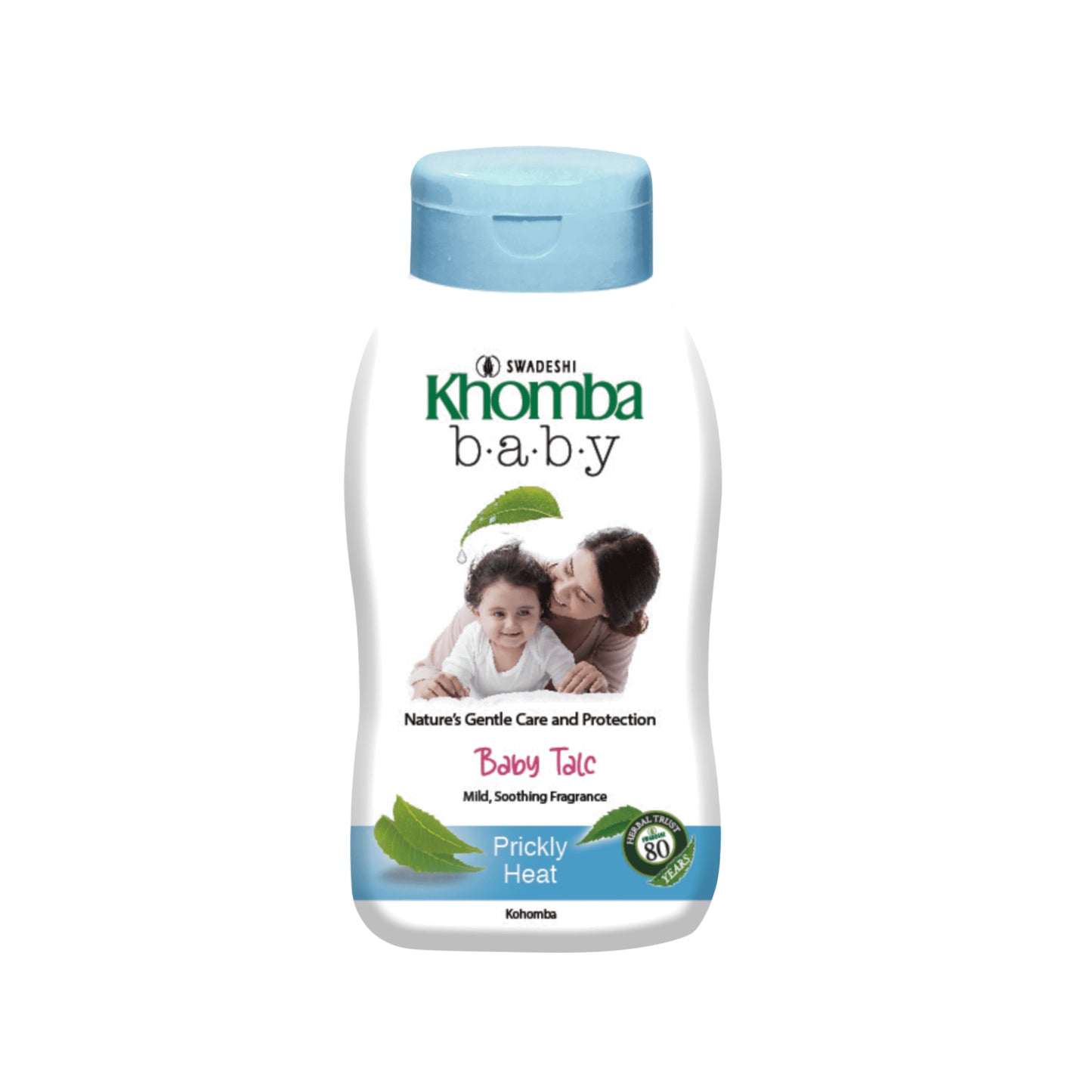 स्वदेशी खोंबा बेबी टैल्क प्रिकली हीट (100g)