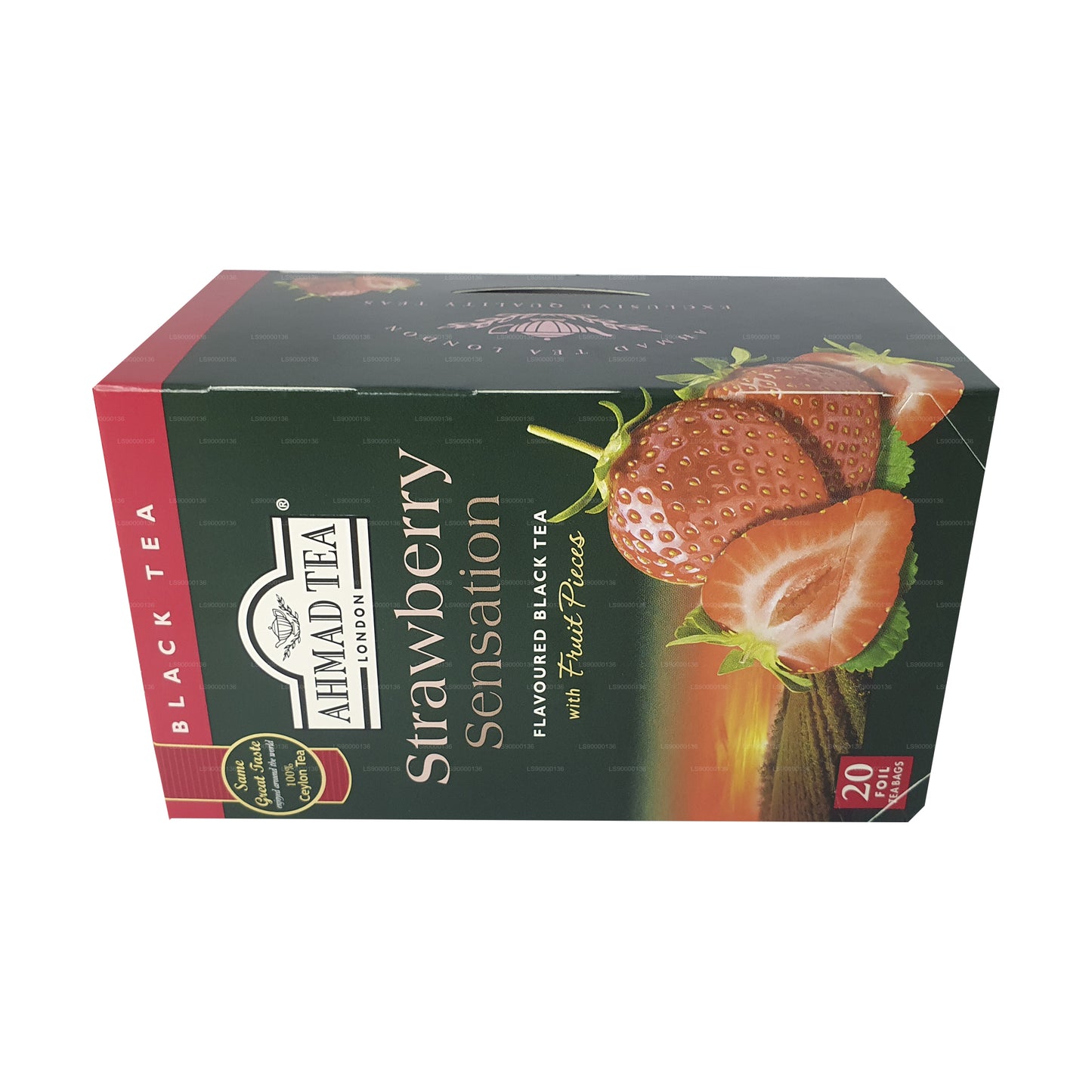 Ahmad Tea Strawberry Tea (40g) 20 Foil Tea Bags