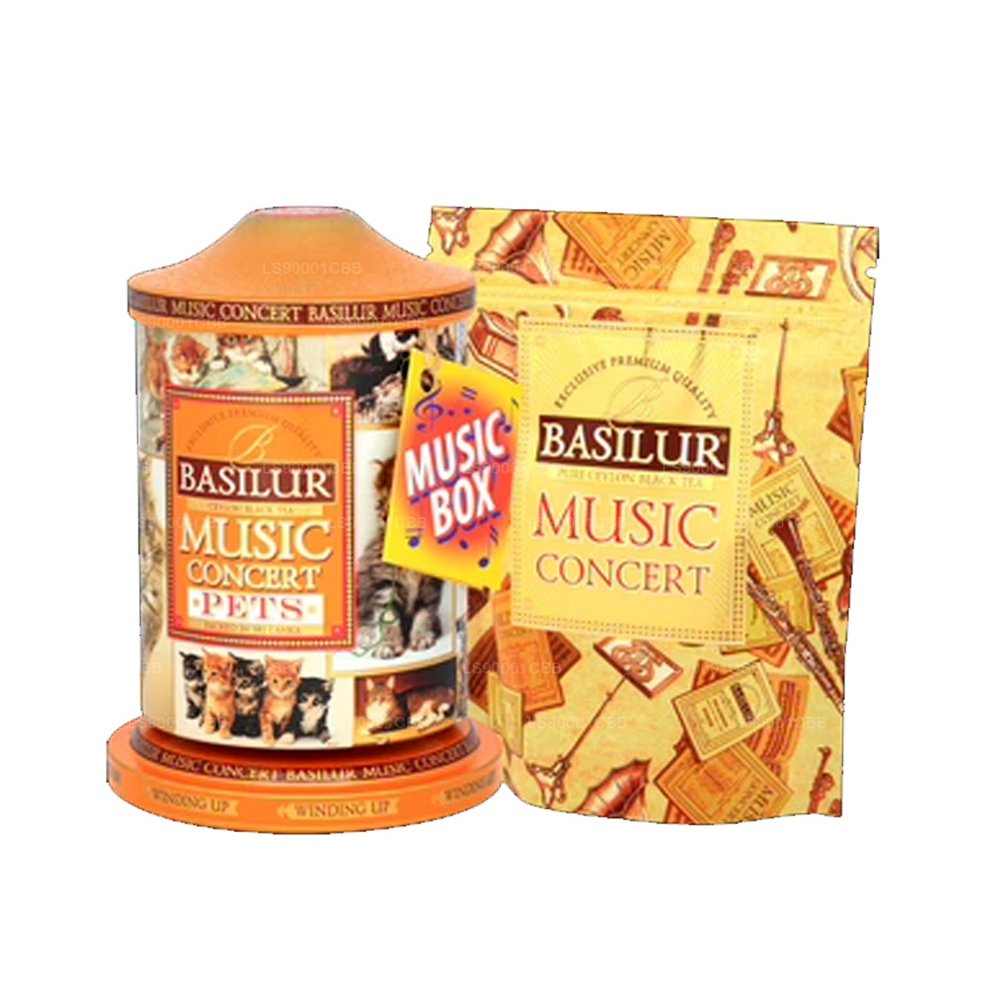 Basilur Personal "Music Concert - Pets" (100g) Caddy