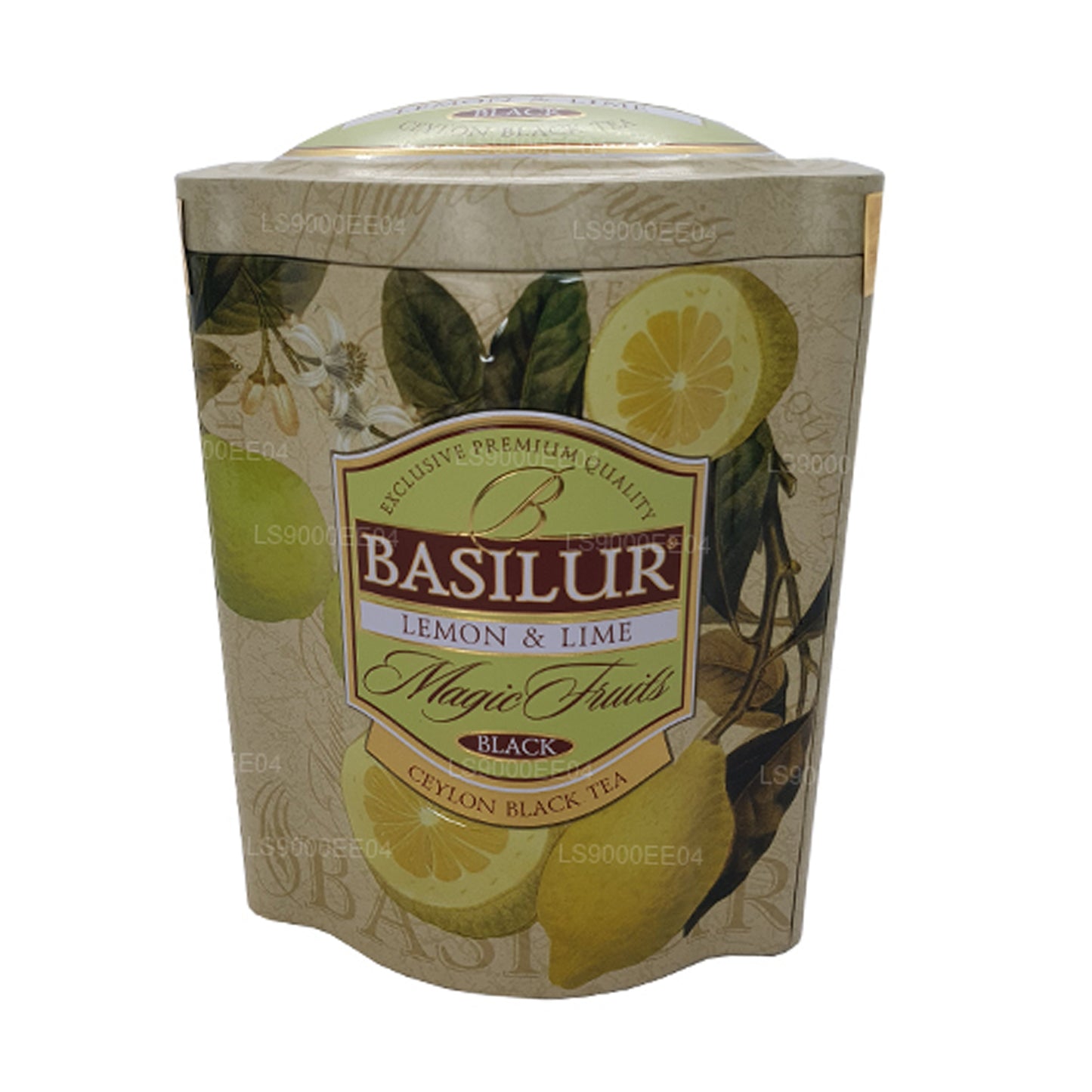 Basilur Magic Fruits Lemon and lime (100g) Tin Caddy