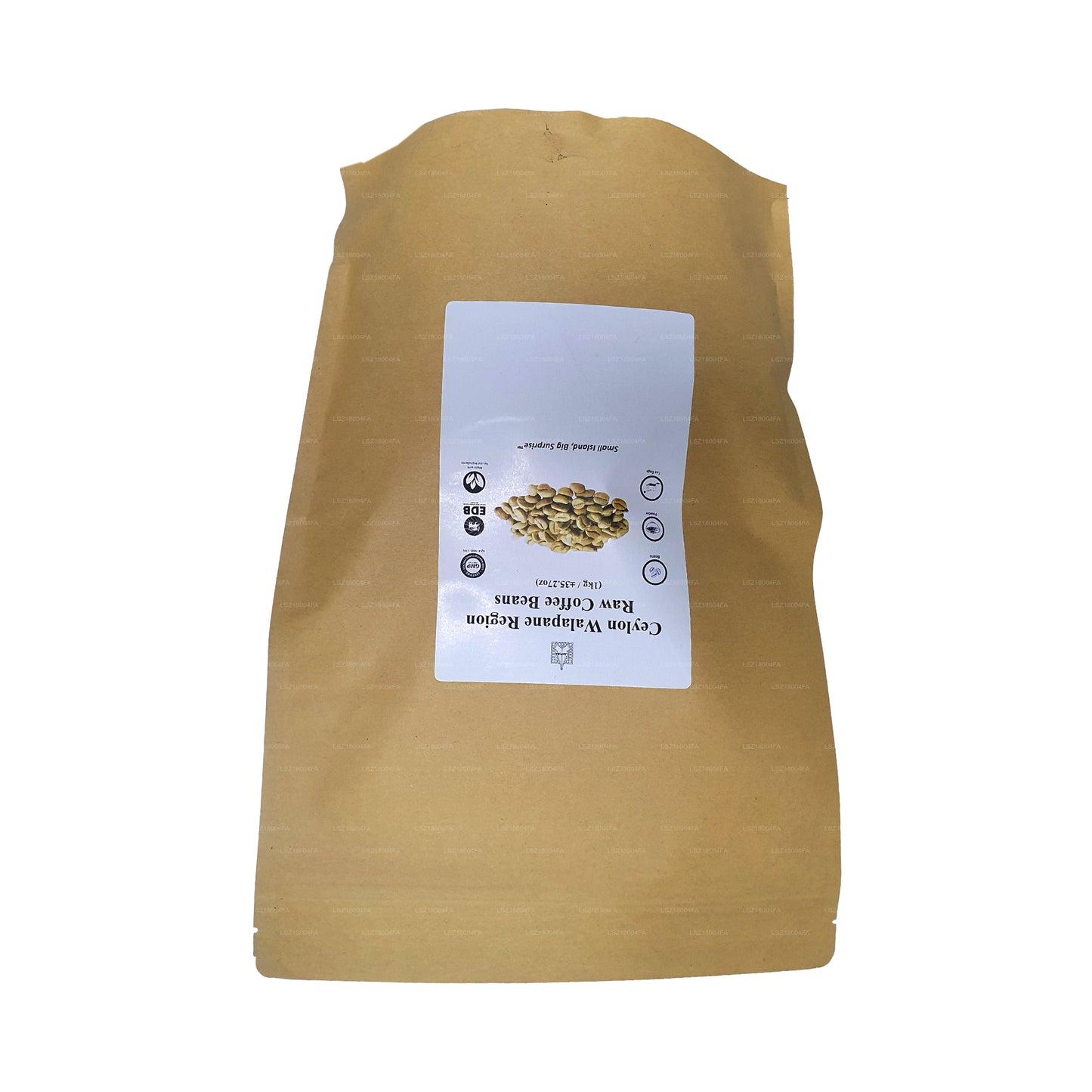 लकपुरा सीलोन वालापेन क्षेत्र कच्ची कॉफी बीन्स