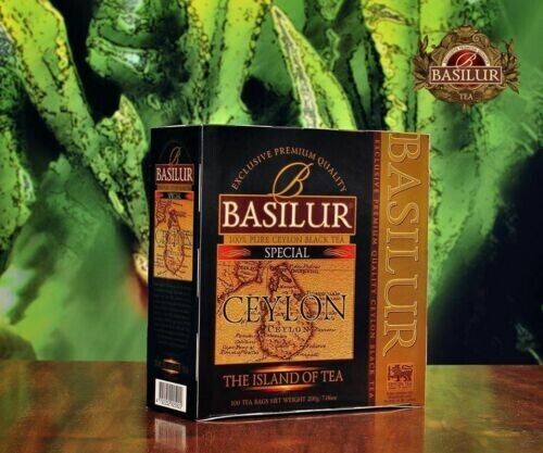 BASILUR ISLAND OF TEA - TEA BAG - ULBT - S & T - SPECIAL - 2g X 100 ST X 12 (200g)