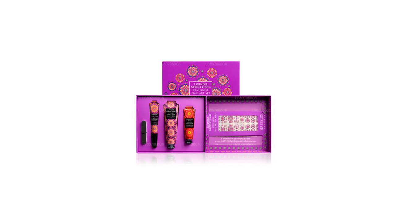 Spa Ceylon Lavender Neroli Ylang - Ceylonese Nail Art Set