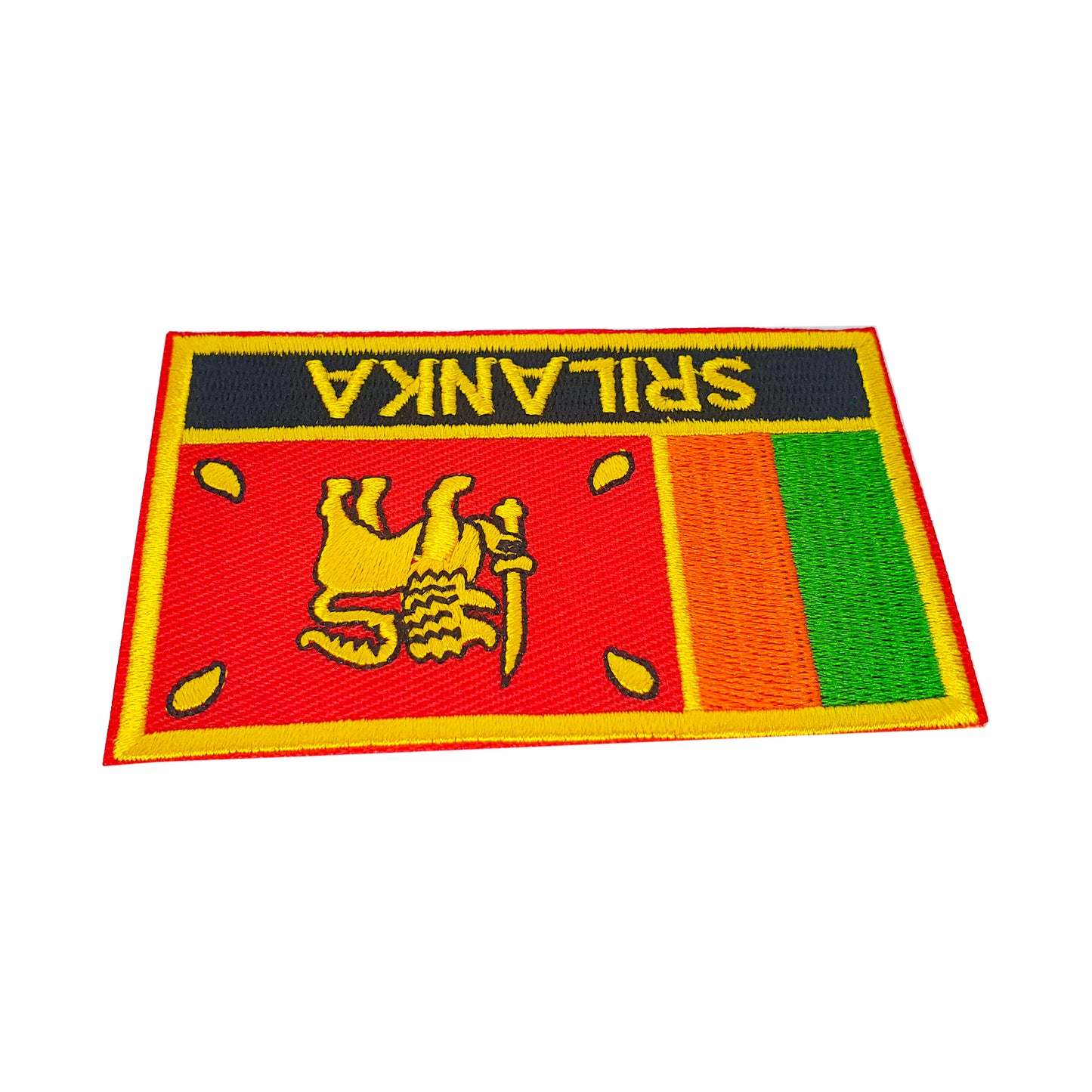 Lakpura Sri Lanka National Flag Fabric Badge