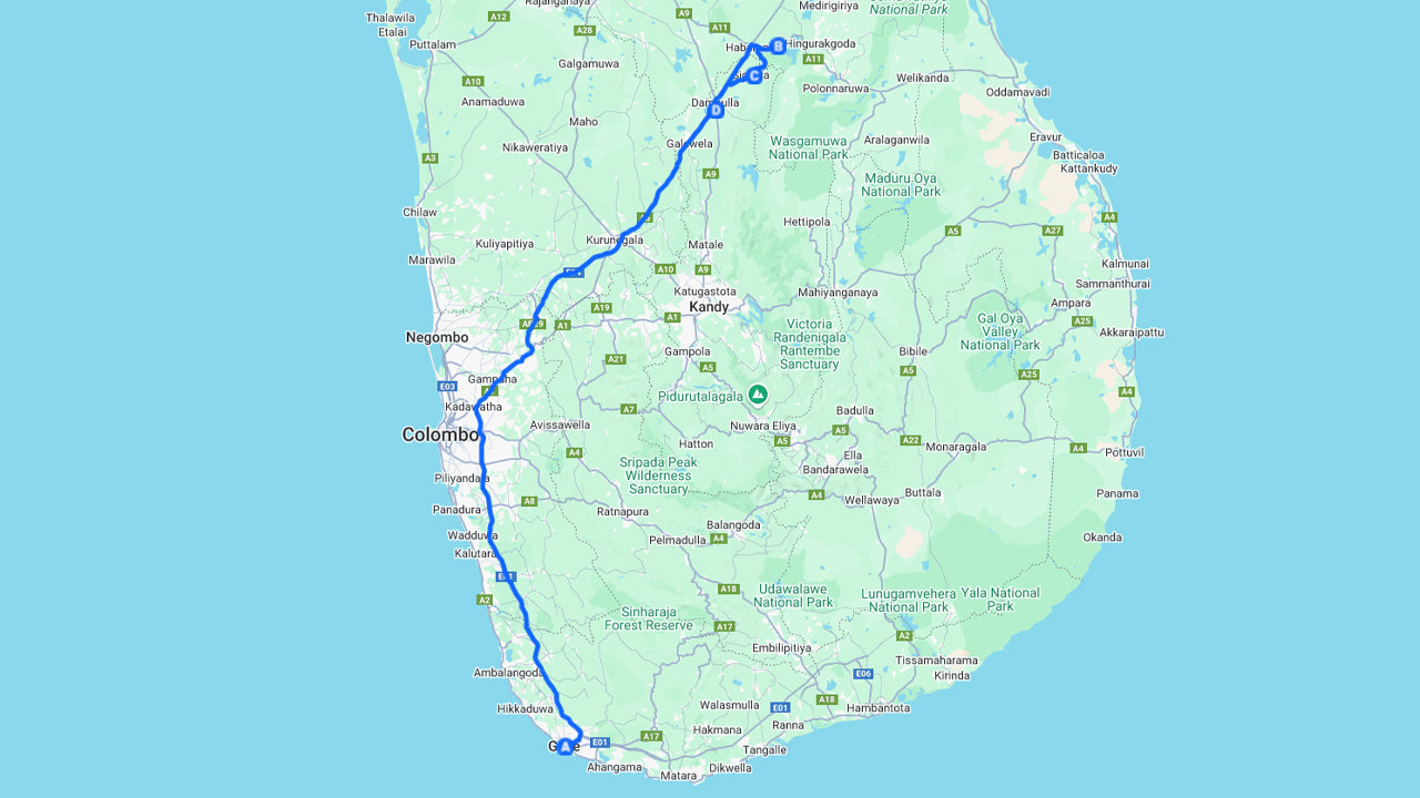 गैले से वन्यजीव और विश्व धरोहर यात्रा (2 दिन)