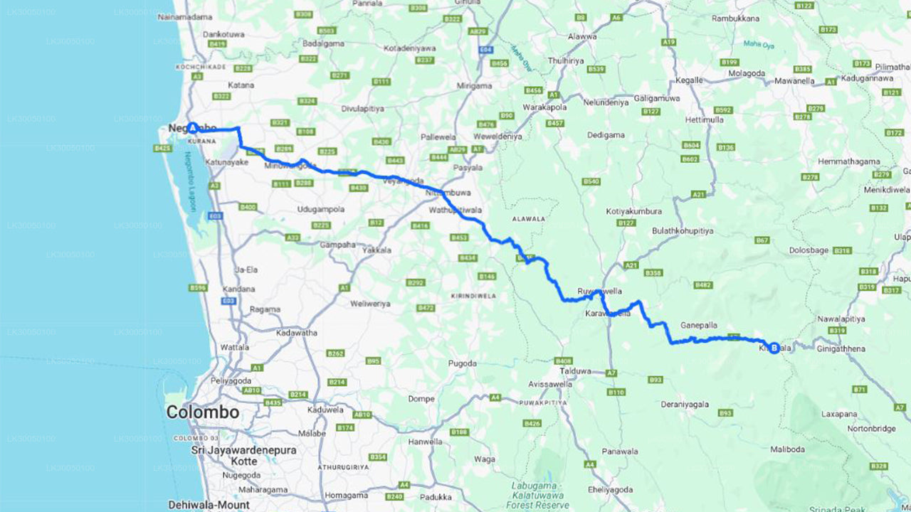 नेगोम्बो से व्हाइट वाटर राफ्टिंग