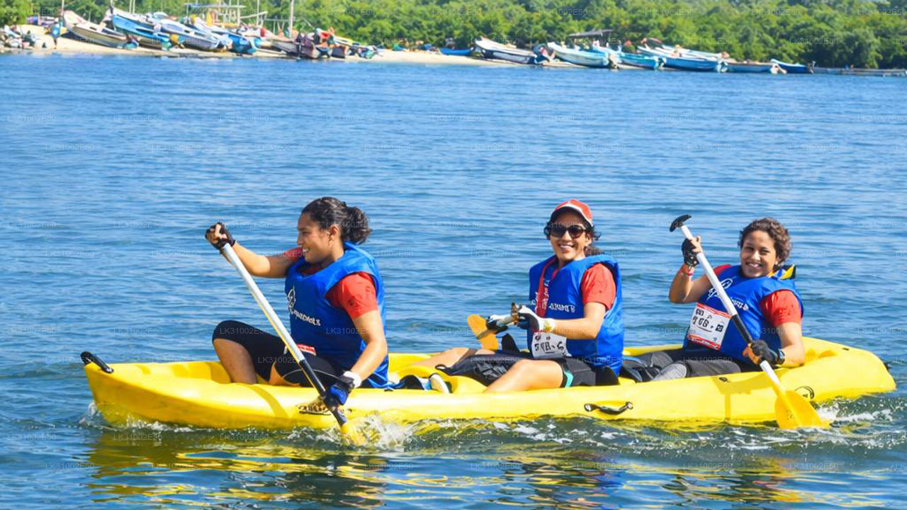 Lagoon Kayaking from Mawella