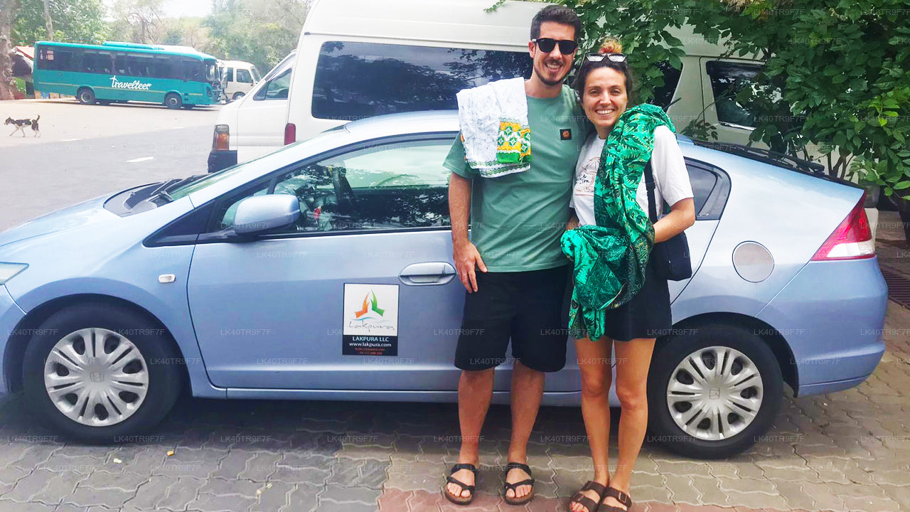 कोलंबो से सिगिरिया तक निजी स्थानांतरण, दर्शनीय स्थलों की यात्रा के साथ