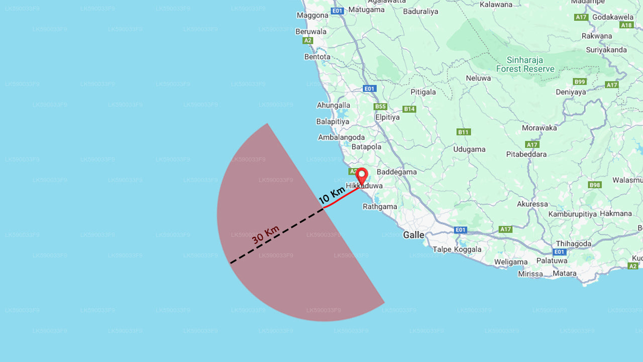 हिक्काडुवा से डीप सी फिशिंग बोट टूर