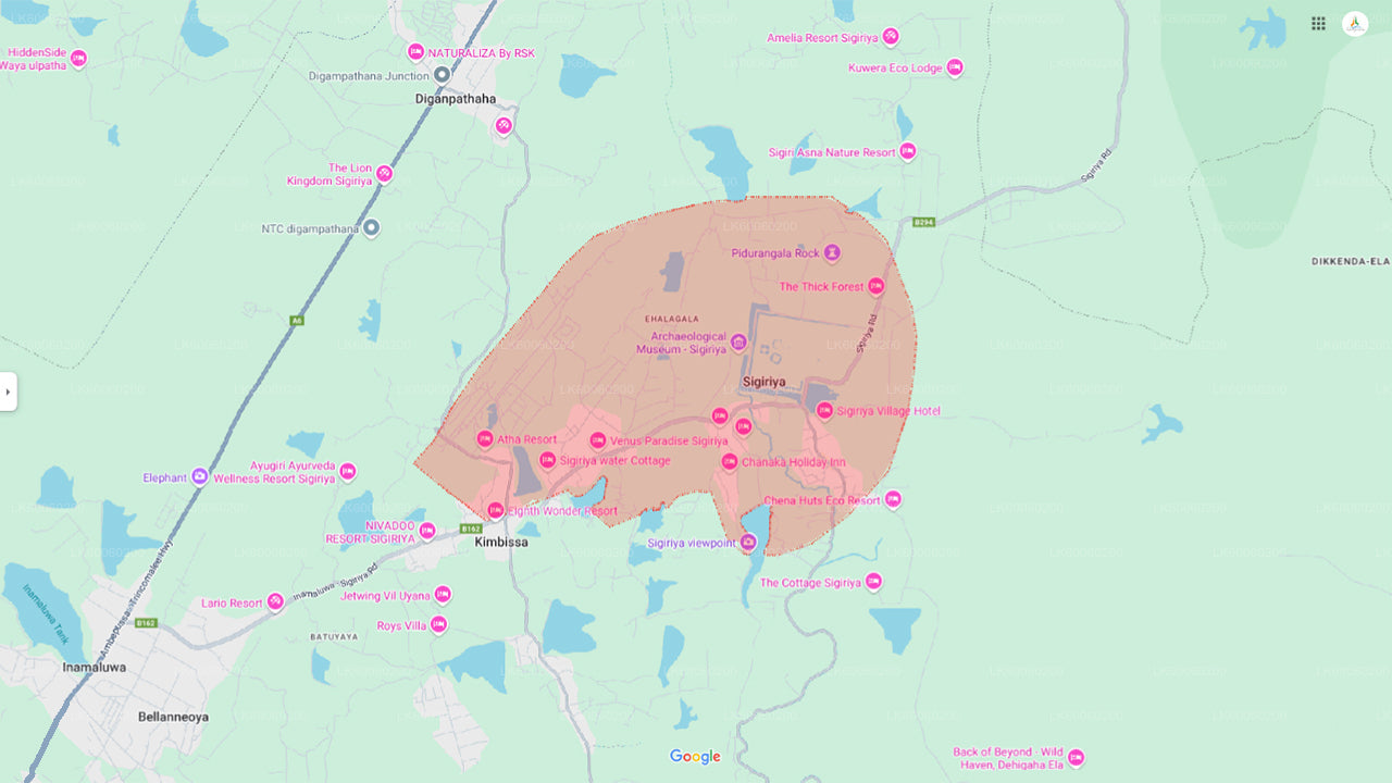 सिगिरिया गांव का दौरा और सिगिरिया से दोपहर का भोजन