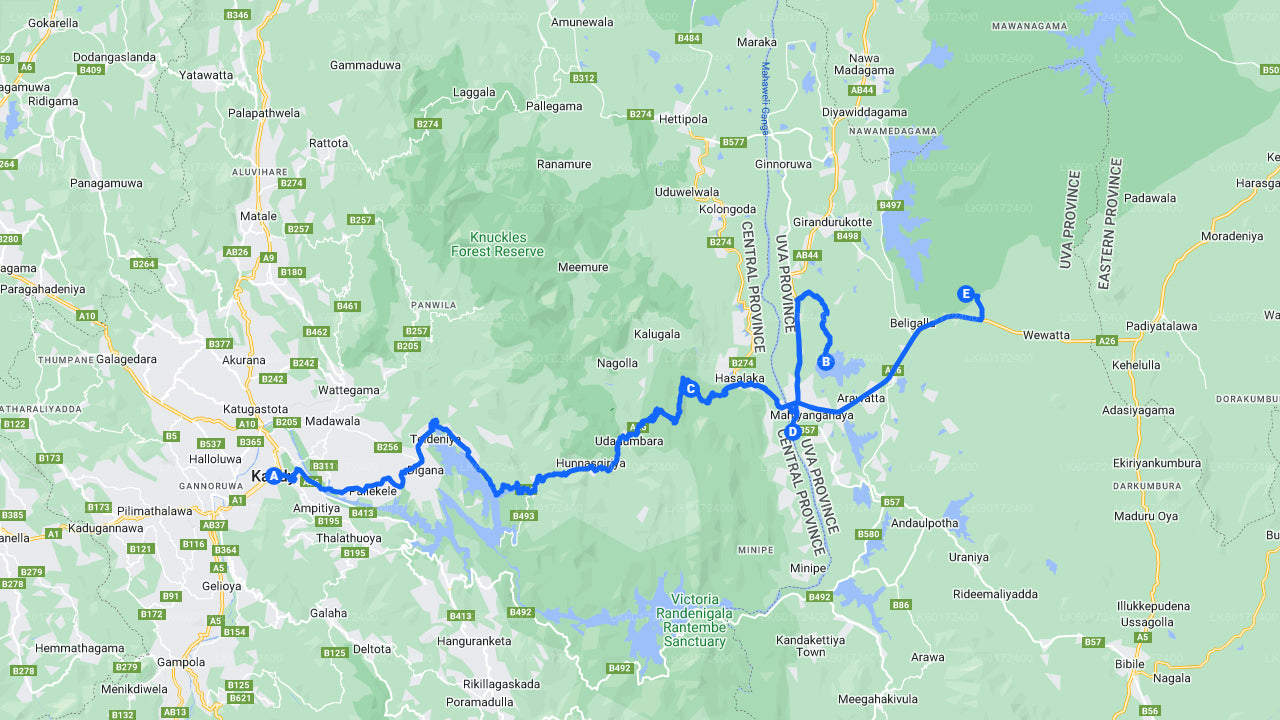 कैंडी से आदिवासी गाँव का दौरा