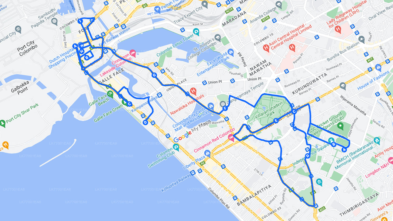 कोलंबो की शानदार रात्रि साइकिल यात्रा