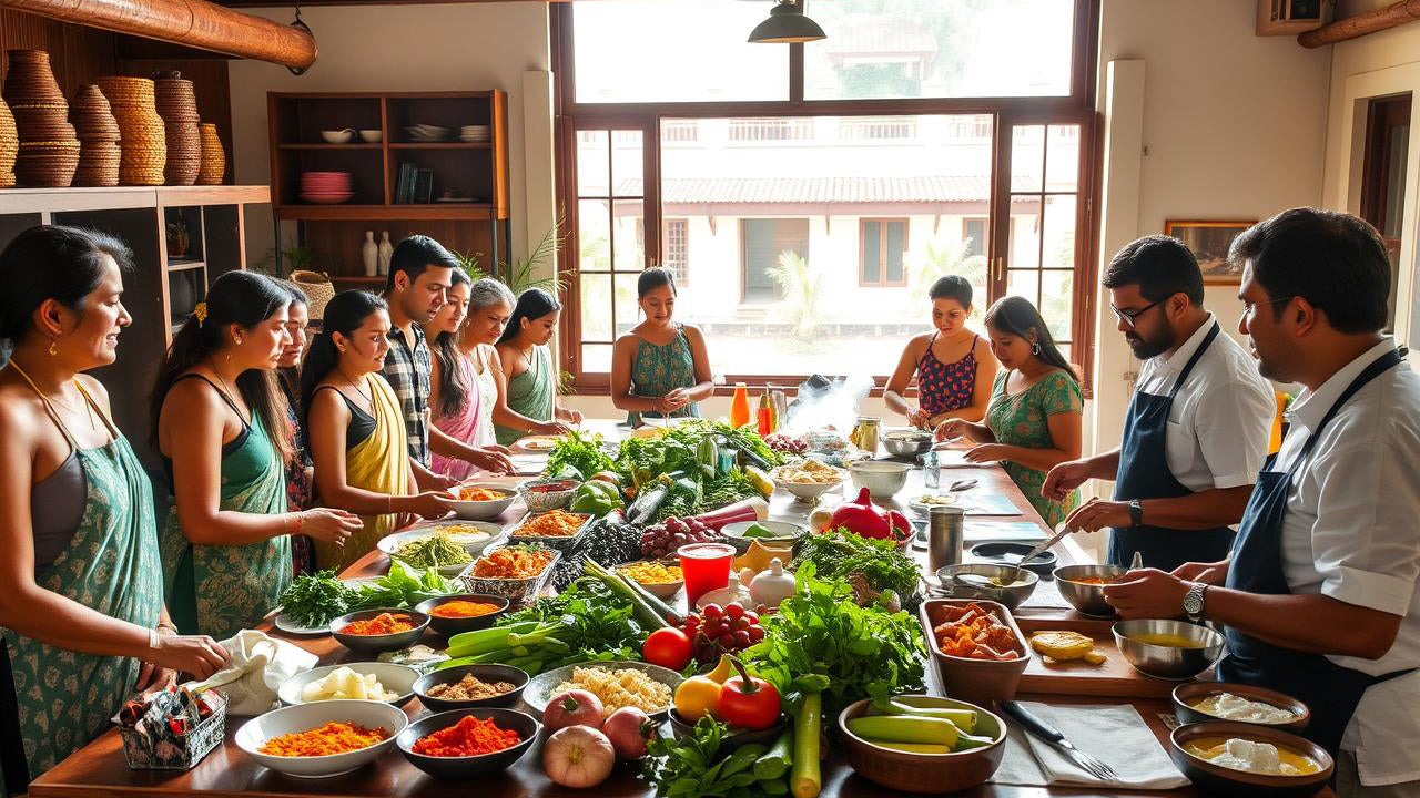 उनावटुना से मार्केट टूर और श्रीलंकाई कुकिंग क्लास