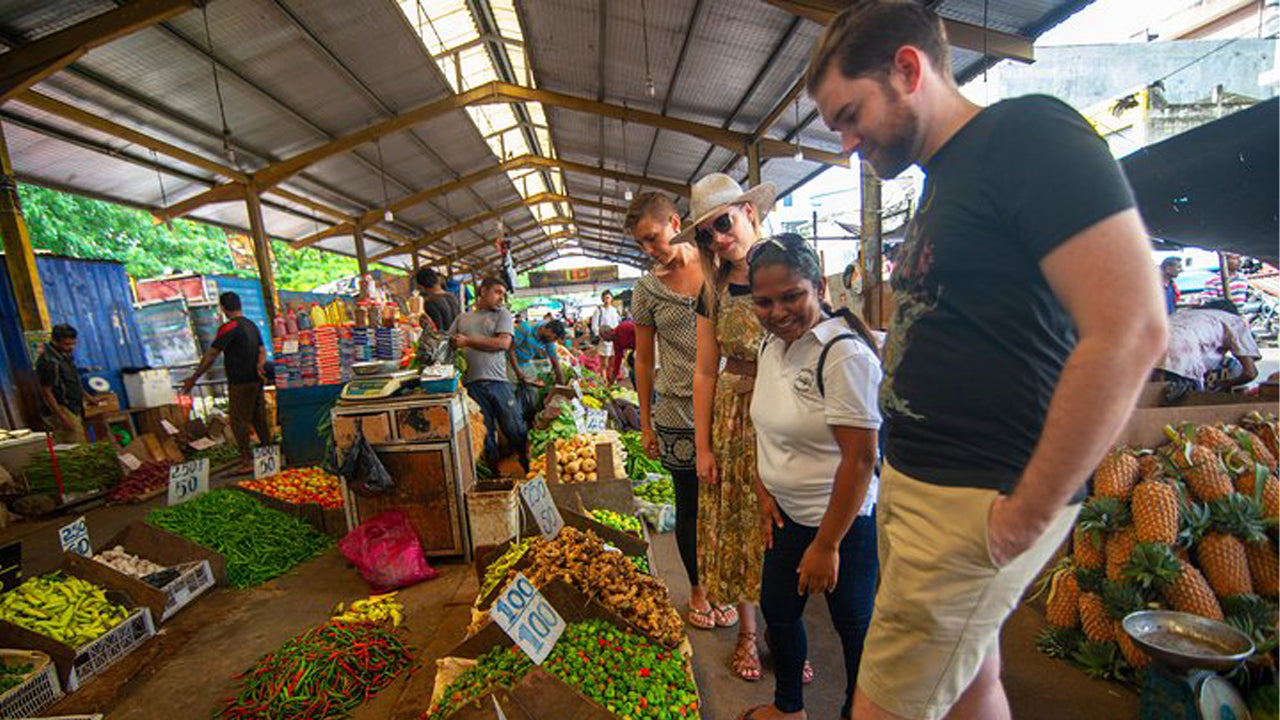 कोलंबो से मार्केट टूर और कुकिंग क्लास