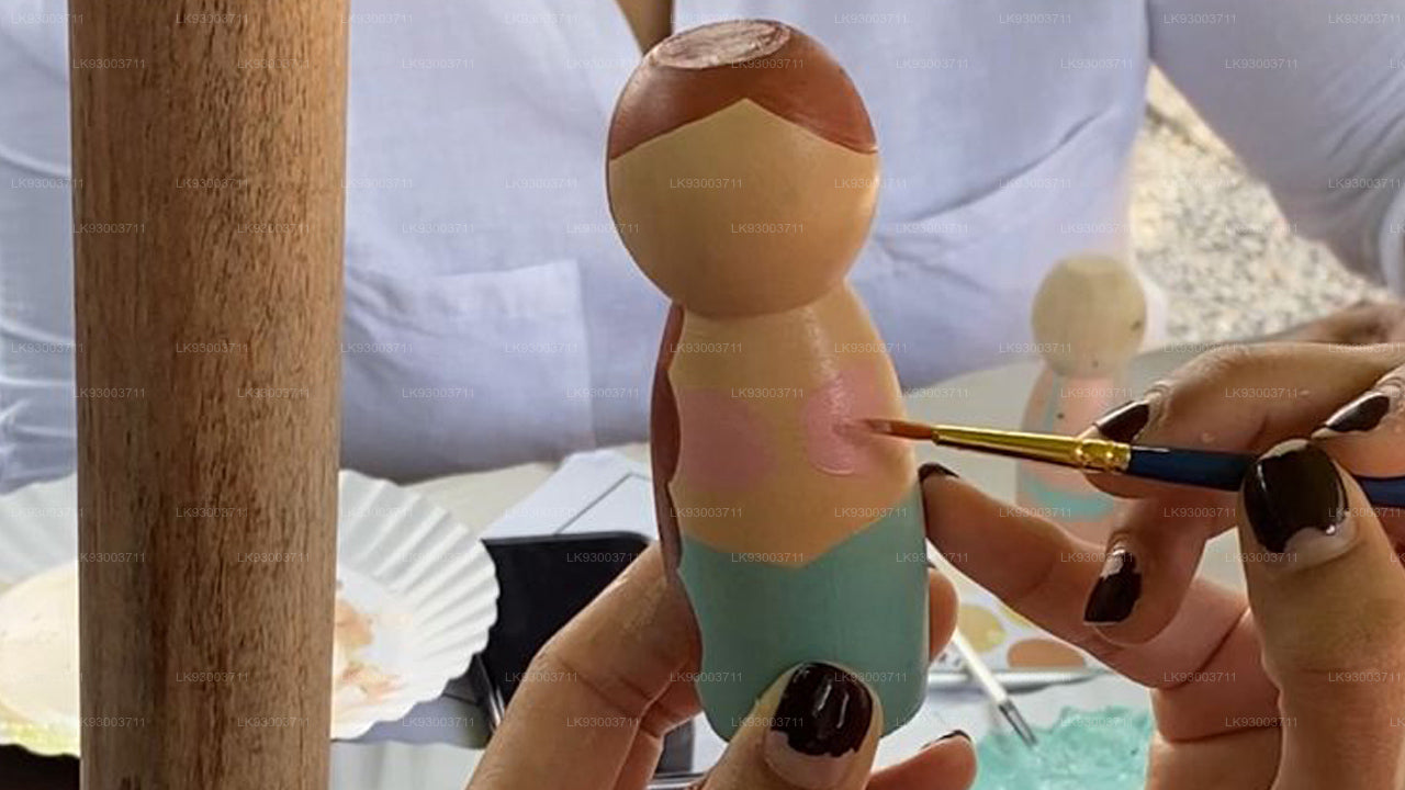 Peg Doll Painting Experience from Negombo