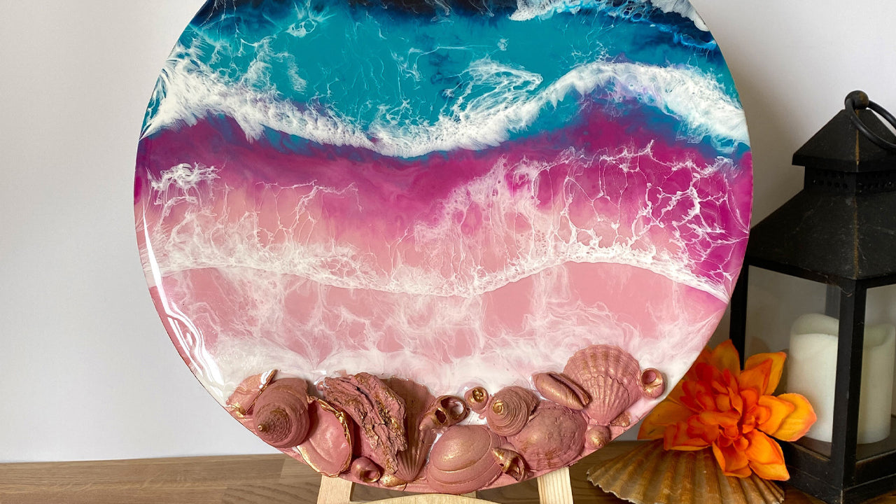 Resin Art Experience from Negombo