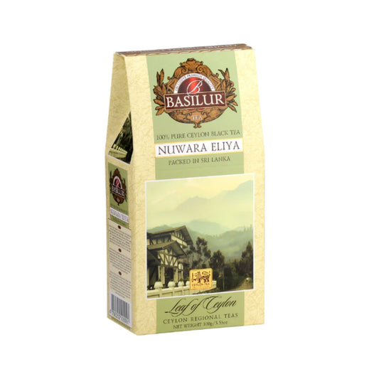 Basilur Leaf Of Ceylon "Nuwara Eliya" Pure Black Tea (100g)