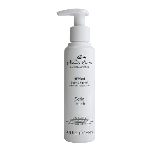 Nature's Secret Herbal Body & Hair Oil Satin Touch (143ml)