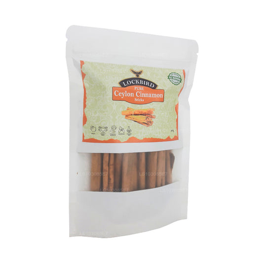 Lockbird Pure Ceylon Cinnamon Sticks (100g)
