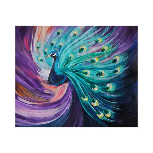 लकपुरा® मोर दीवार कला