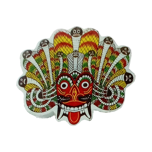 Lakpura® Rathnakuta Raksha Mask Fridge Magnet