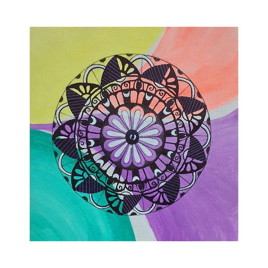 लकपुरा® मंडेला वॉल आर्ट (डिज़ाइन A)