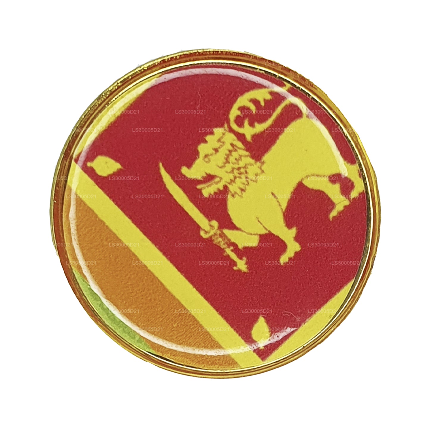 Sri Lankan National Flag Lapel Pin