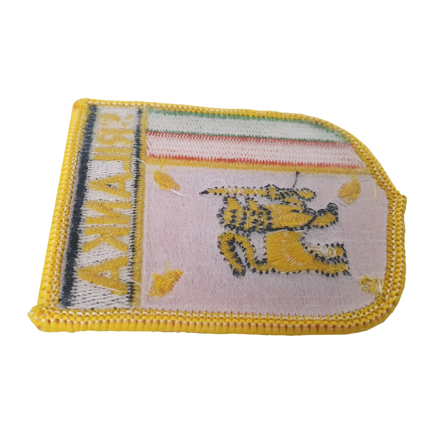 Lakpura Sri Lanka National Flag Fabric Badge
