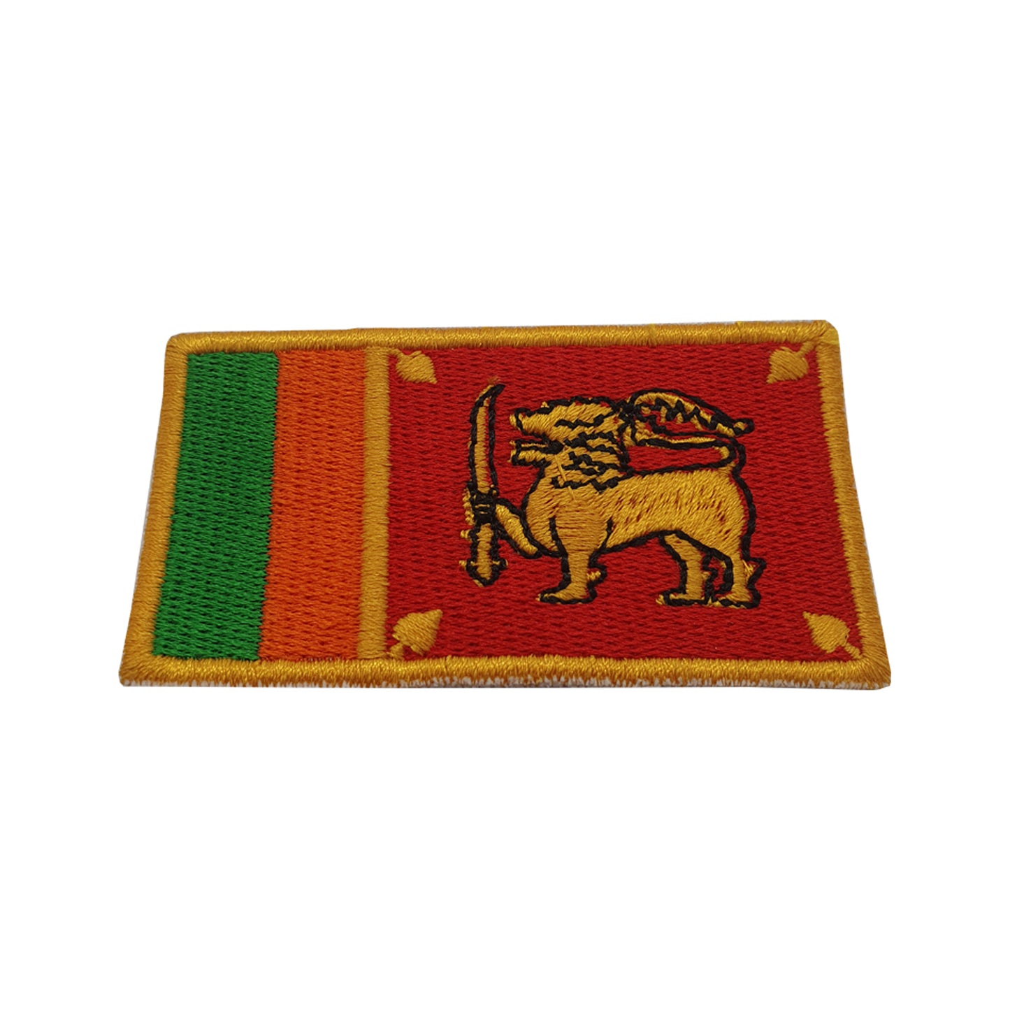 Lakpura Sri Lanka National Flag Fabric Badge