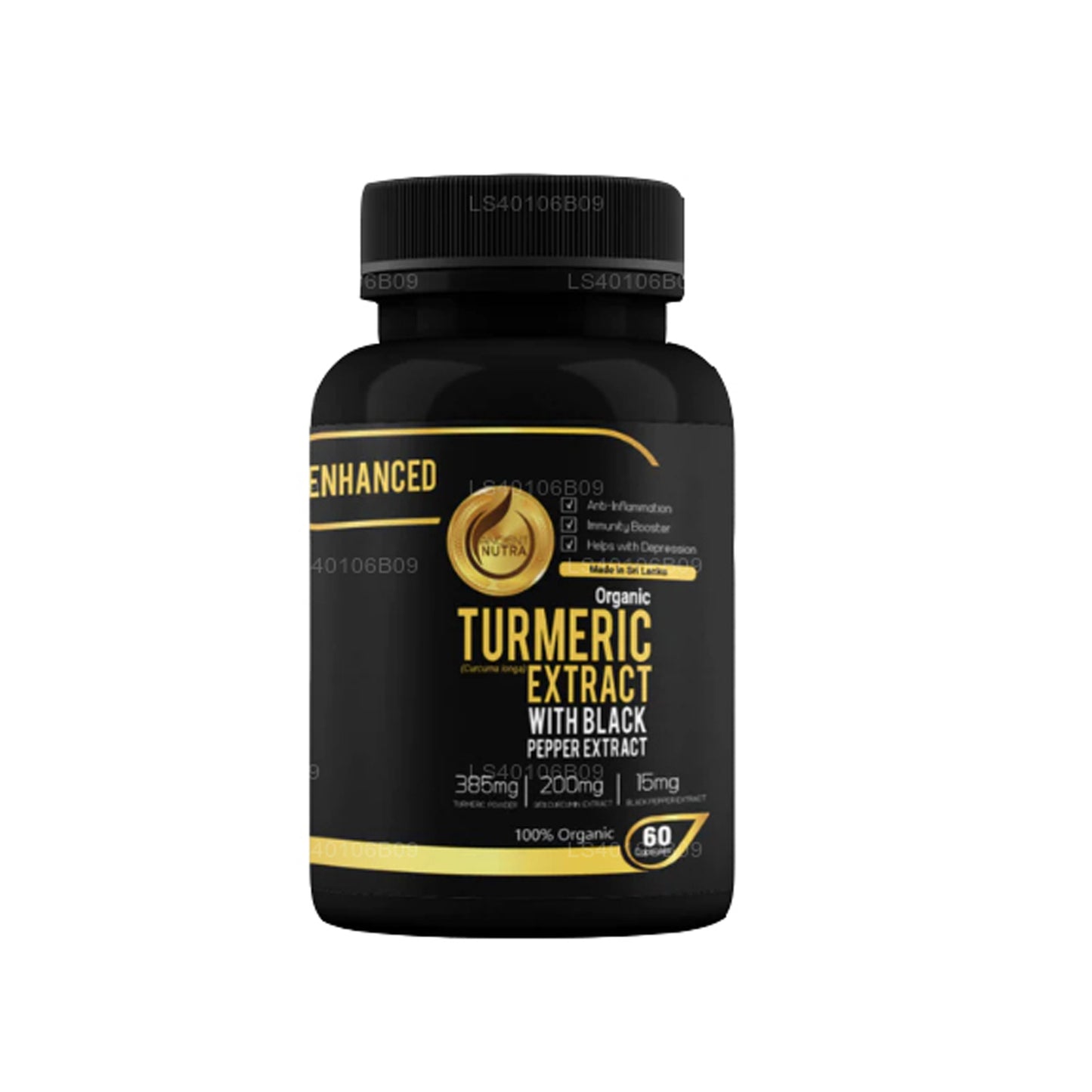 Ancient Nutra turmeric and black pepper extract (60 capsules)