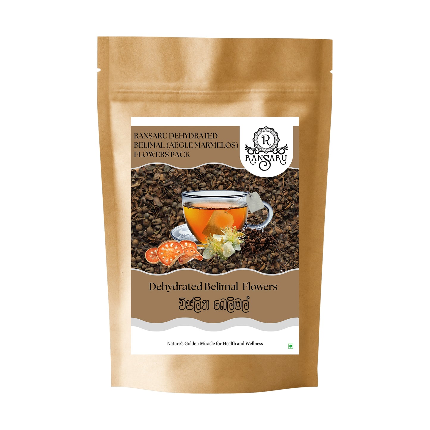 Ransaru Dehydrated Belimal (Aegle Marmelos) Flowers Pack