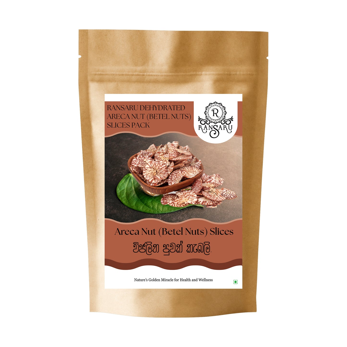 Ransaru Dehydrated Areca Nut (Betel Nuts) Slices Pack