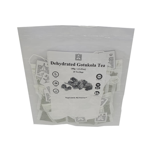 Lakpura® Dehydrated Gotukola Tea Bags (40g) 20 Tea Bags