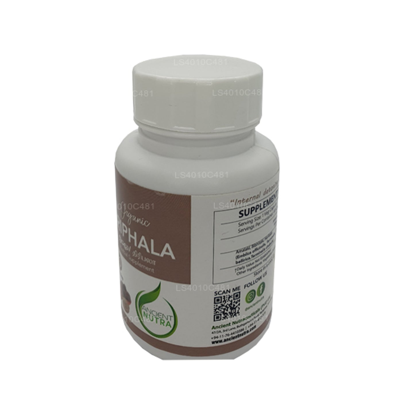 Ancient Nutra Triphala (60 Capsules)