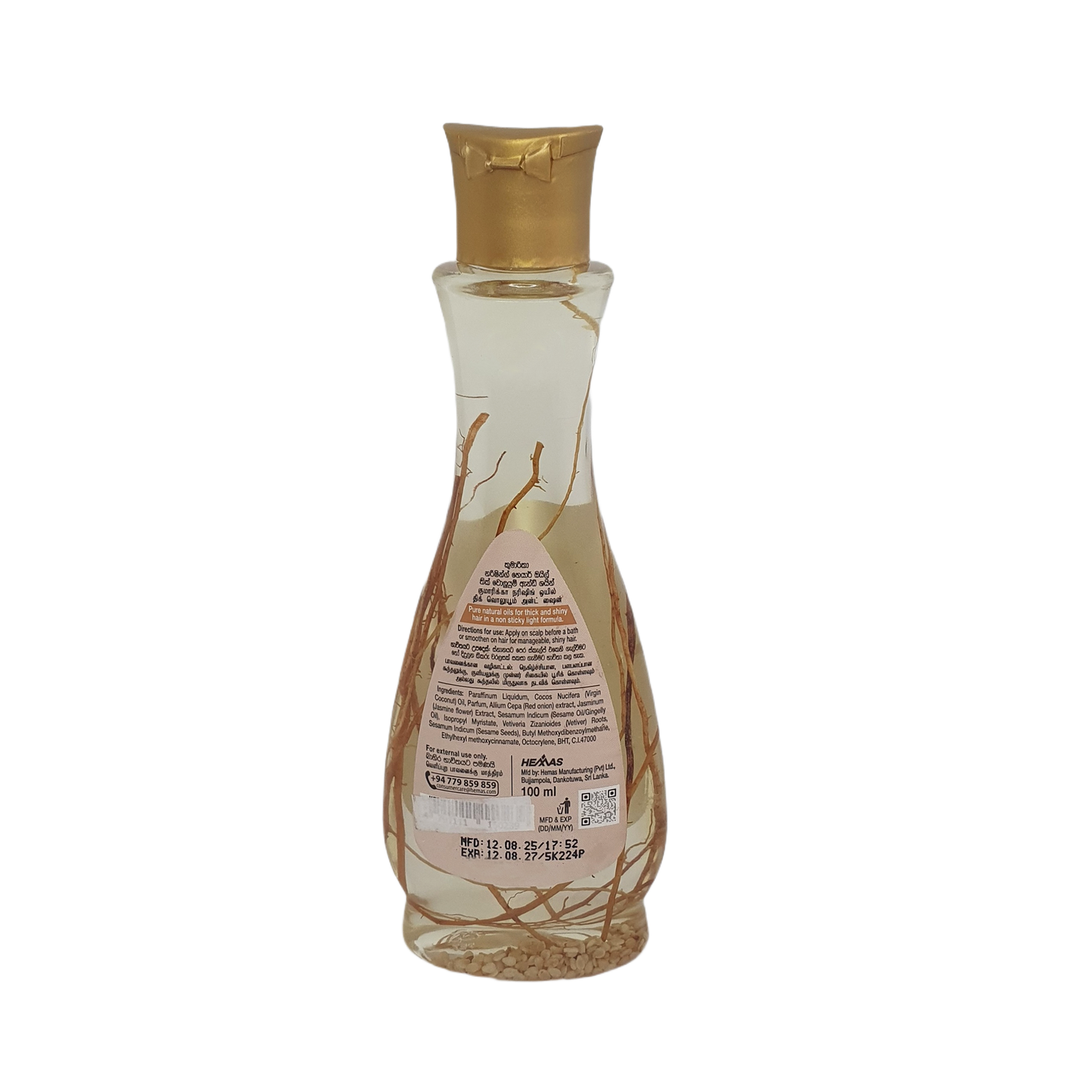 Kumarika Nourishing Hair Oil Thick Volume And Shine (100ml)
