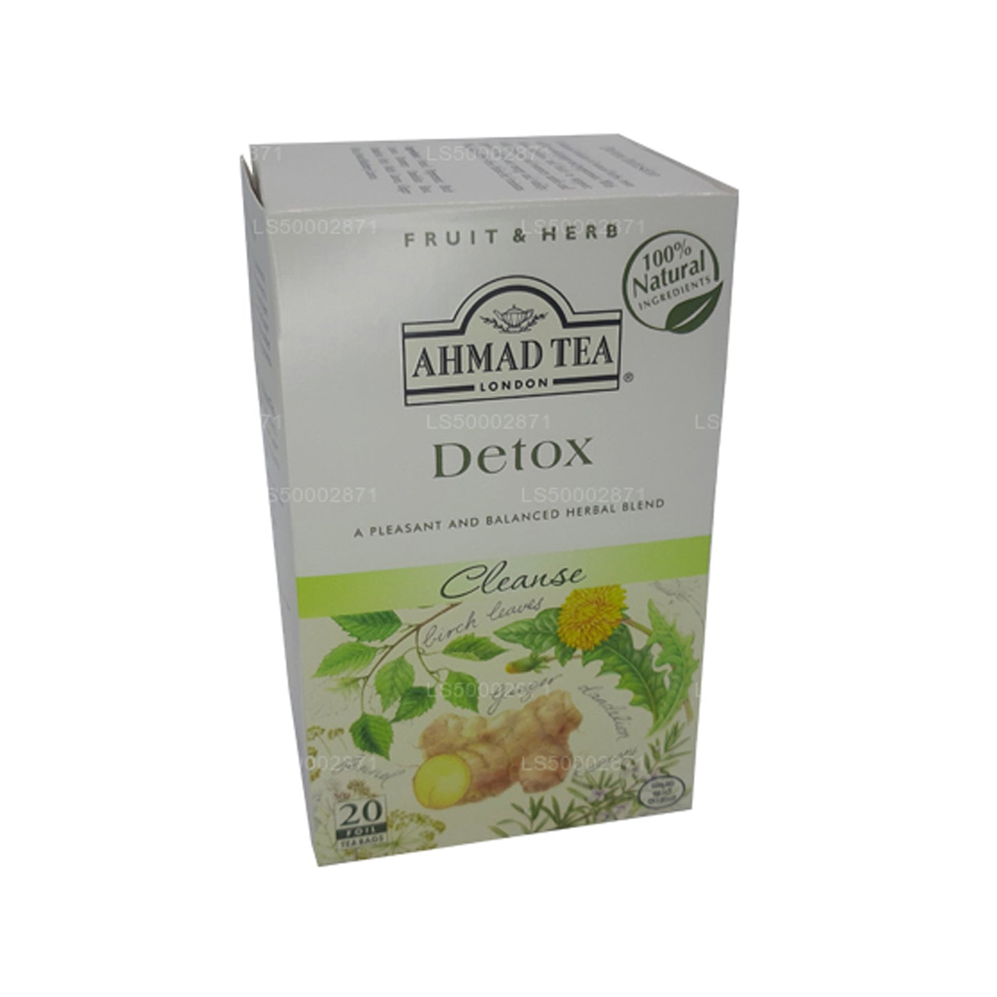 Ahmad Tea Detox Cleanse (40g) 20 Tea Bag