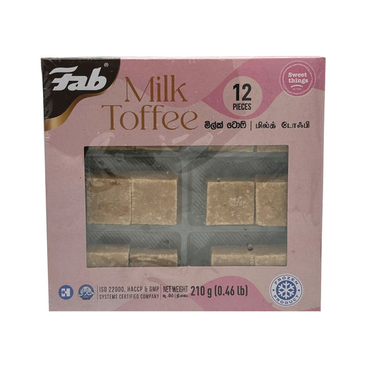 Fab Milk Toffee (210) 12 Pieces