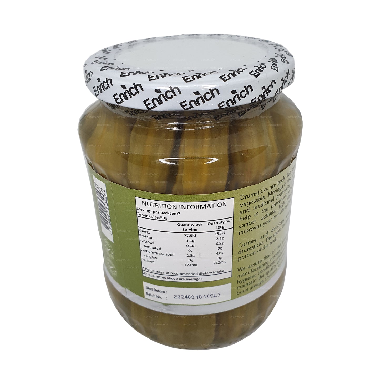 Enrich Moringa Drumsticks in Brine (560g)