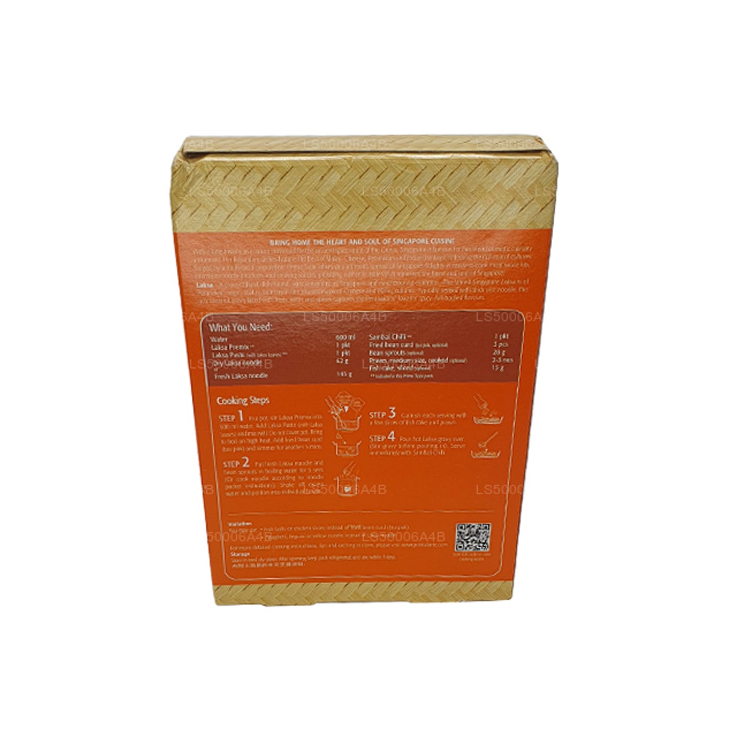 Laksa Noodle Dish with Spicy Coconut Soup (225g)