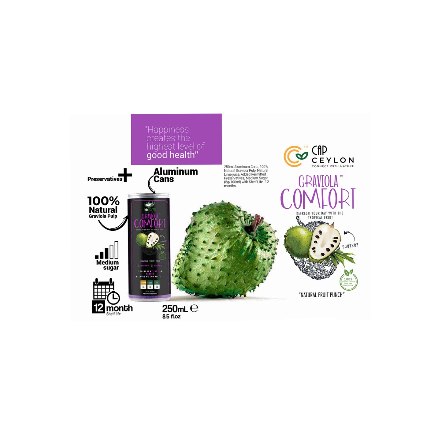 CAP Ceylon Graviola Comfort (250ml)