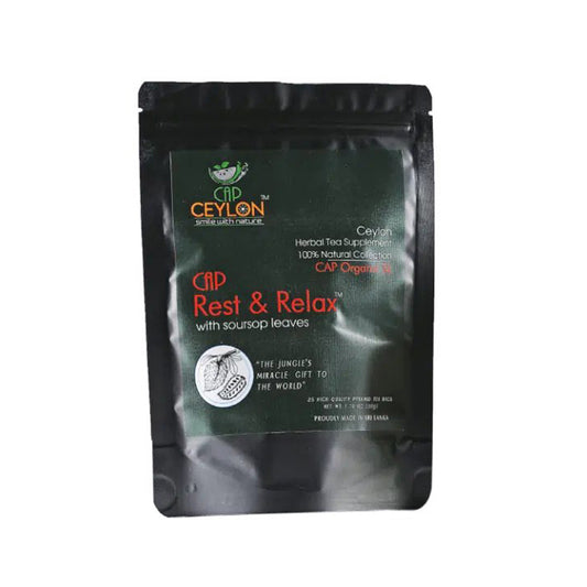CAP Ceylon Rest & Relax Tea (50g) 25 Tea Bags